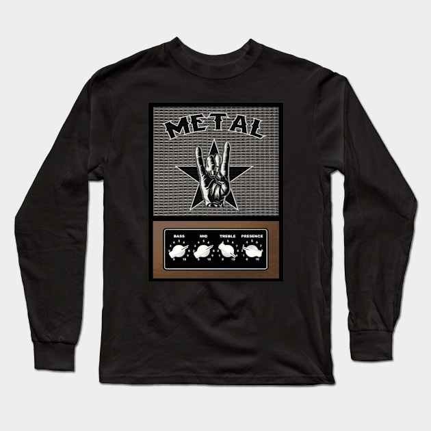 METAL Long Sleeve T-Shirt by BG305